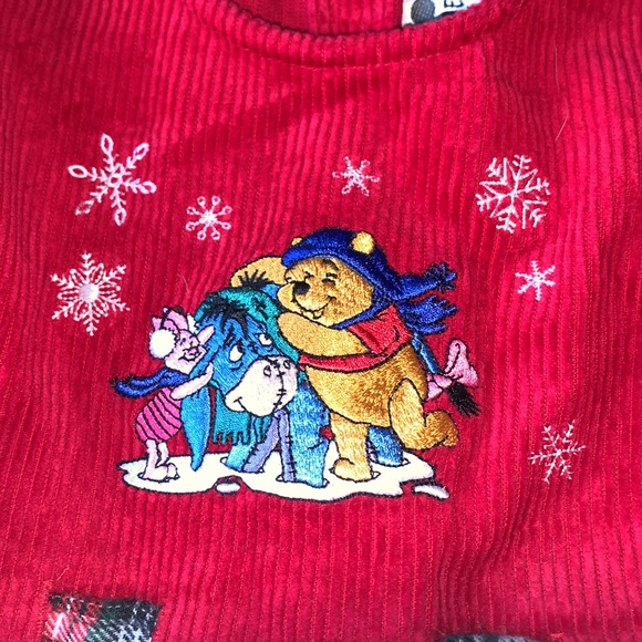 The Disney Catalog Pooh Bear Christmas Dress-for girls - Picture 3 of 5